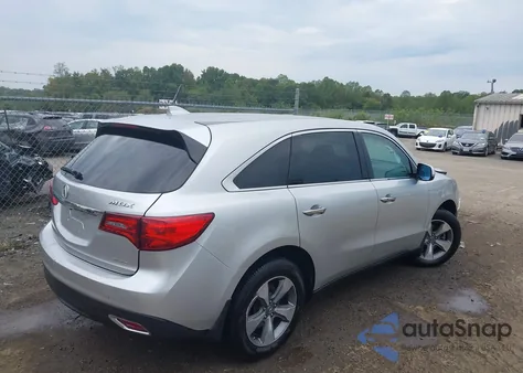 2014 Acura Mdx from USA, damaged, VIN 5FRYD4H24EB013894